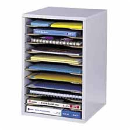 Roomfactory Company Vertical Literature Organizer- 11Cmpnts- 10-.63in.x1-.88in.16in.- MOK RO824312